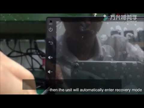 CN01 unit how to enter recovery mode on the unit without button