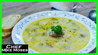 Maritime Clam Chowder - A Simple broth packed with clams and how to make it