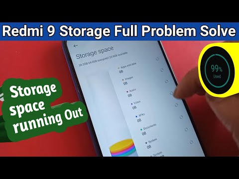 Redmi 9 Storage full problem solve // how to solve storage full in redmi 9