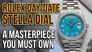The Rarest & Most Colorful Rolex Ever Made? | Rolex Day-Date Stella Dial In-Depth Guide