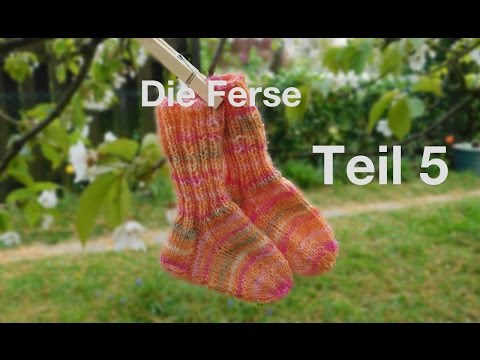 BABYSOCKEN | KINDERSOCKEN STRICKEN | TEIL 5 | Die Ferse