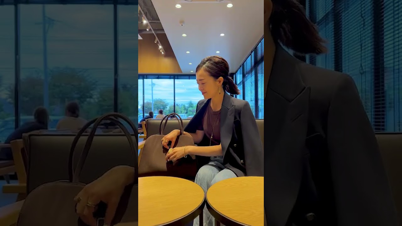 【40歳 秋コーデ】ネイビー×ブラウンで垢抜けトラッドカジュアル！ #40代ファッション #MONOROW