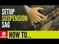 How To Set Fork And Shock Sag Mountain Bike Maintenance
