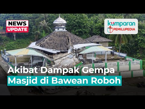 Masjid di Bawean Roboh Diguncang Gempa 6,5 Magnitudo
