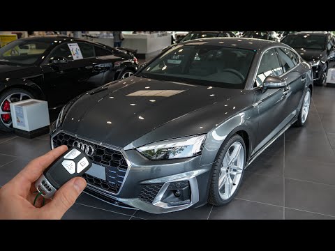 2021 Audi A5 Sportback Sline 40 TDI (204hp) - Sound & Visual Review!