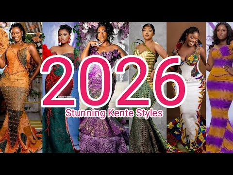 🔥🔥50+ Creative Kente Styles// 2026 Stunning Kente Outfits | Corset Kente Styles | Straight Dress.