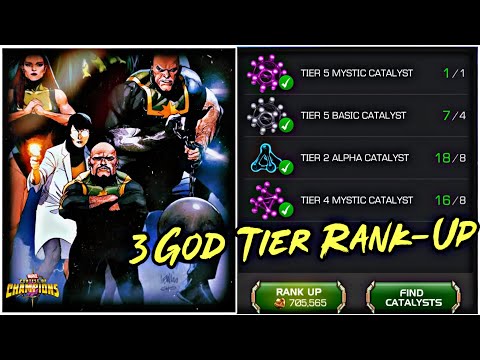 Rank-Up my 6-Star Best Attackers to Rank 3 Max - MCOC