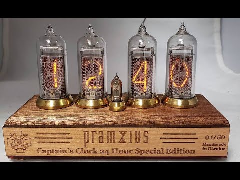 Nixie Clock hand made in Ukraine for Pramzius Watch Company
