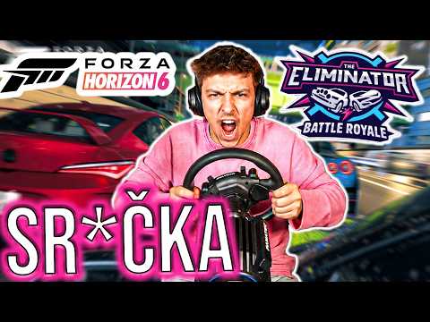 FORZA NA VOLANTU JE PEKLO! | FORZA HORIZON 6 ELIMINATOR