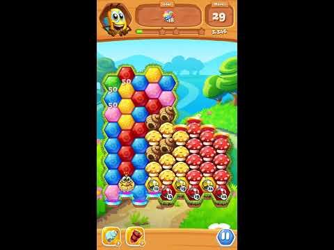 Bee Brilliant Blast Level 165 3 stars