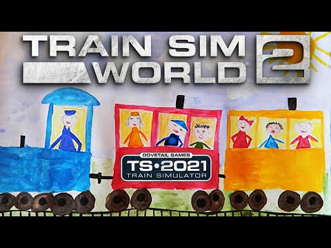 Train Simulator 2021 VS Train Sim World 2020 -2 - Без Руля и Дрифта