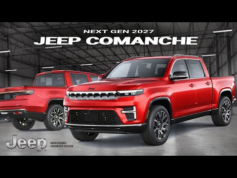 JEEP COMANCHE 2027 A Legendary Pickup Returns with a Modern? Redesigned
