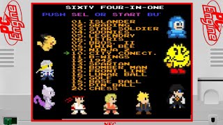 Nes 64 in 1 Gameplay : Every Nostalgia Game Played