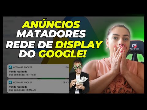 Como Criar Anúncios em Rede de Display no Google para Vender Muito como Afiliado Investindo Pouco