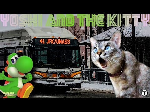 Catastrophic Yoshi & The Kitty | Yoshi's Ride Series {S12-E15} - Riding the 41 🚌 - {MBTA}