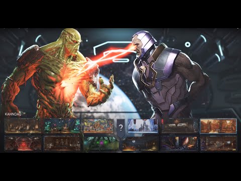 "The Power of Nature vs the God of Evil - Swamp Thing vs Darkseid - Injustice 2: Legendary Edition"