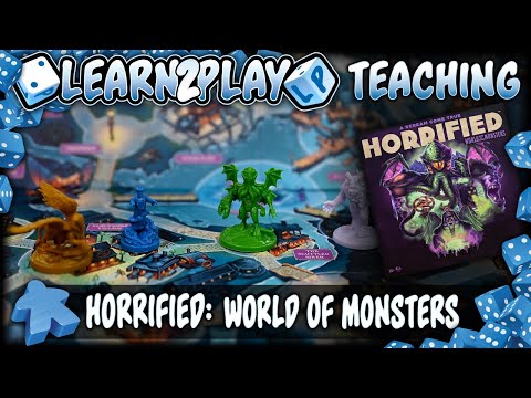 Learn to Play: Horrified World of Monsters