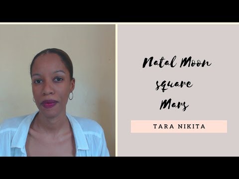Natal Moon Square Mars | Astrology Aspect Tutorial