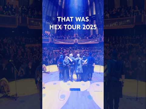 That was HEX TOUR 2025 #faun #hex #tour #pagan #witchcraft #itsawrap