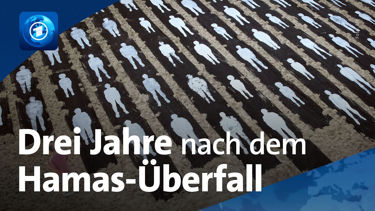Gedenken und Demos – Jahrestag des Hamas-Überfalls auf Israel  | 🌍 tagesschau24-Top-Thema, 7.10.2026