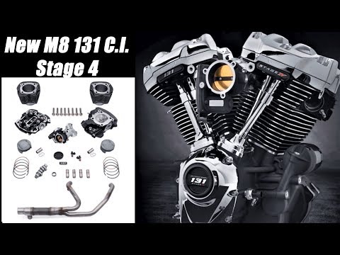 The New 131 Cubic inch Stage 4 Kit for Milwaukee-Eight│Plus New Accessories
