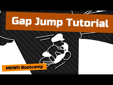 How To Do The Mushroom Gorge Gap Jump - Mario Kart Wii