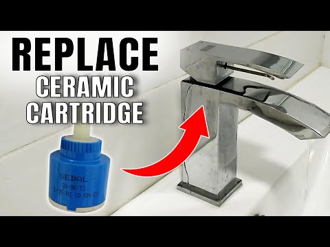 Leaky Mixer Faucet / Tap - Ceramic Disc Cartridge Replacement | XDIY