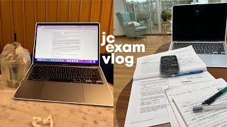 jc promos vlog | exam week study timelapse compilation, preparing for finals exams