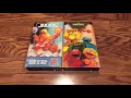 My Early To Bed Early To Rise And Sesame Sings Karaoke VHS Tapes