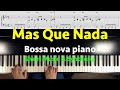 Bossa NovaPiano -Mas Que Nada- Jorge Ben Jor /Sheet Music & Synthesia