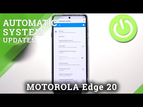 How to Enable Auto System Updates on MOTOROLA Edge 20 – Overnight Software Update