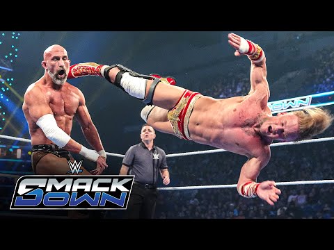 Ilja Dragunov overcomes Tommaso Ciampa in a fiery affair to retain his title: SmackDown highlights