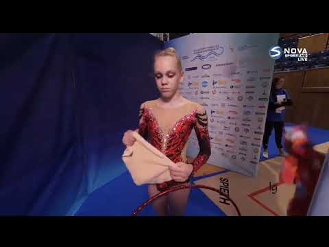 Barbara Selendic Hoop AA Qualifications European Championships Varna 2021