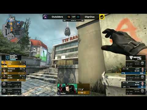 Outsiders vs Dignitas 14 10 PGL RMR Europe 2022