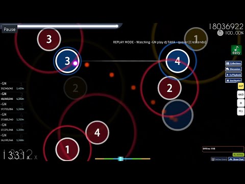 osu! | dj TAKA - quaver [Crescendo] +EZ SS