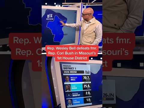 Rep. Wesley Bell defeats fmr. Rep. Cori Bush in Missouri's 1st House District