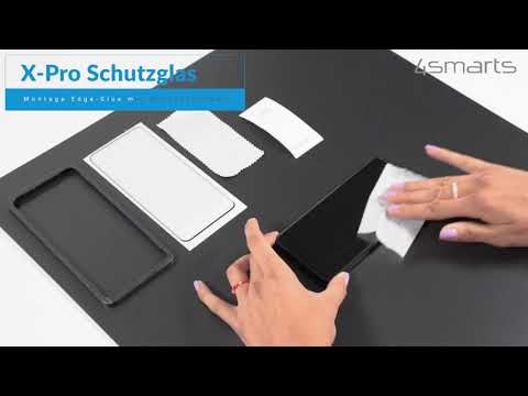tutorial4smarts ﻿Montageanleitung Edge Glue Schutzglas mit Montagerahmen