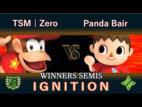 Ignition #95 WINNERS SEMIS - TSM | Zero (Diddy Kong, Cloud) vs Panda Bair (Villager)