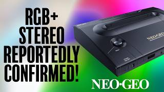 NEOGEO AES+ RGB/Composite & Stereo Reportedly Confirmed!
