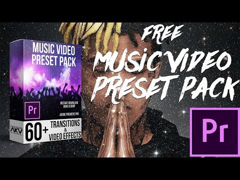FREE MUSIC VIDEO TRANSITION PACK | ADOBE PREMIERE PRO CC 2018