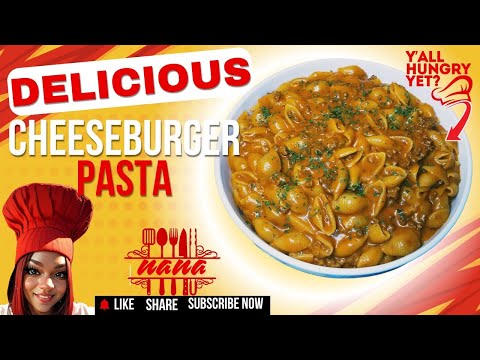 HOW TO MAKE CHEESEBURGER PASTA