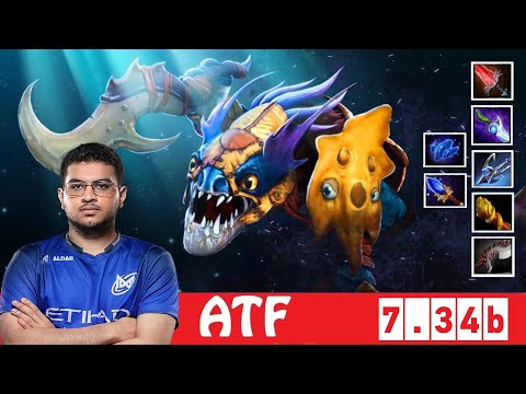 [DOTA 2] ATF the SLARK [OFFLANE] [7.34b]