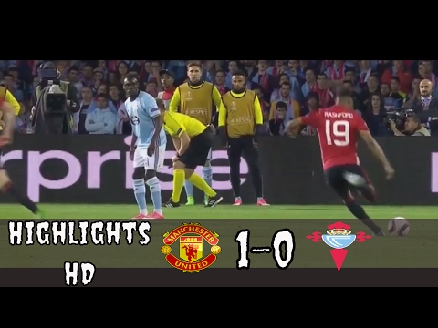 Manchester United 1-0 Highlights Vs Celta de Vigo | UEFA Europa League 4/5/2017