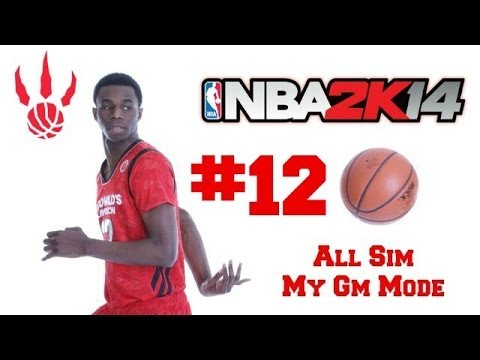 NBA2K14 All-Sim My Gm Mode - Toronto Raptors #12 (PS4)