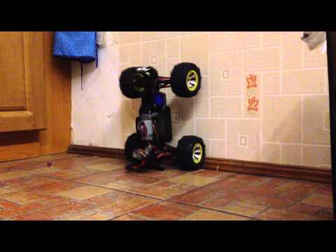 Traxxas 1/16 after flipping transmition gears