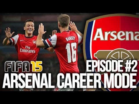 FIFA 15: ARSENAL CAREER MODE #2 - I LOVE THIS GAME!!!
