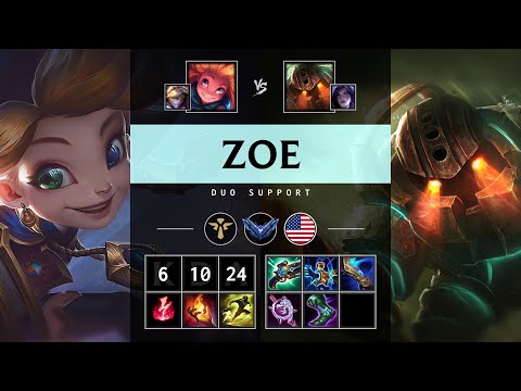 Zoe Support vs Nautilus - NA Diamond Patch 25.14
