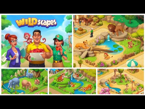 Wildscapes: All Ecopark Areas Completed | All Episodes Completed