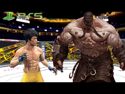 UFC4 Bruce Lee vs. Titan EA Sports UFC 4