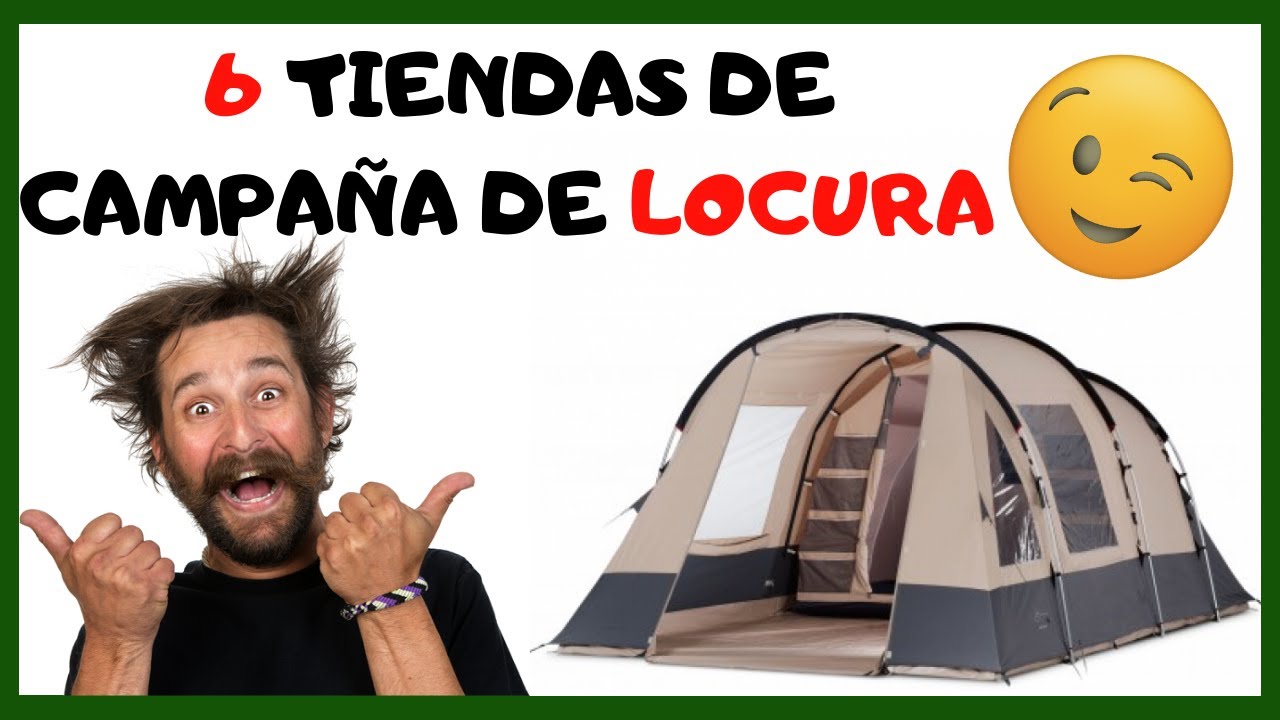 🔴Las 6 MEJORES 🏕 (TIENDAS DE CAMPAÑA ) para CAMPING ✔ EN AMAZON😜